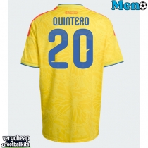 Colombia Juan Fernando Quintero #20 Replica Home Shirt World Cup 2026 Short Sleeve